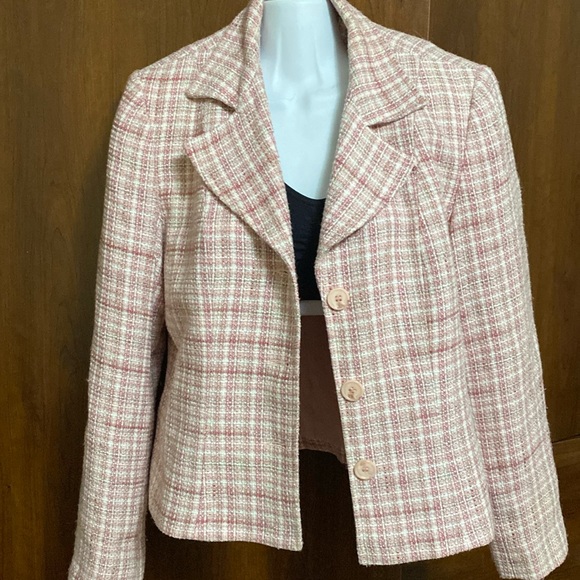 Louben Blazer Size 8 - Tweed Style - Picture 1 of 4